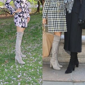 Stuart Weitzman highland taupe boots size 8